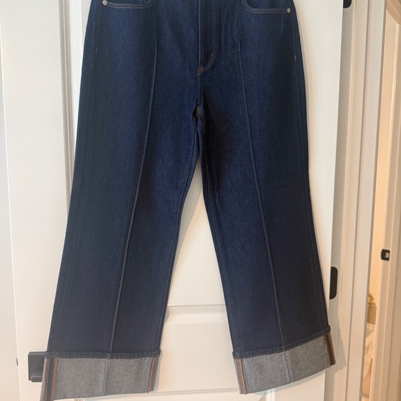 Loft Wide Leg High Rise Regular Fit Sz: 28/8 - Picture 2 of 7